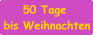 50 Tage bis Weihnachten - Adventsfasten
